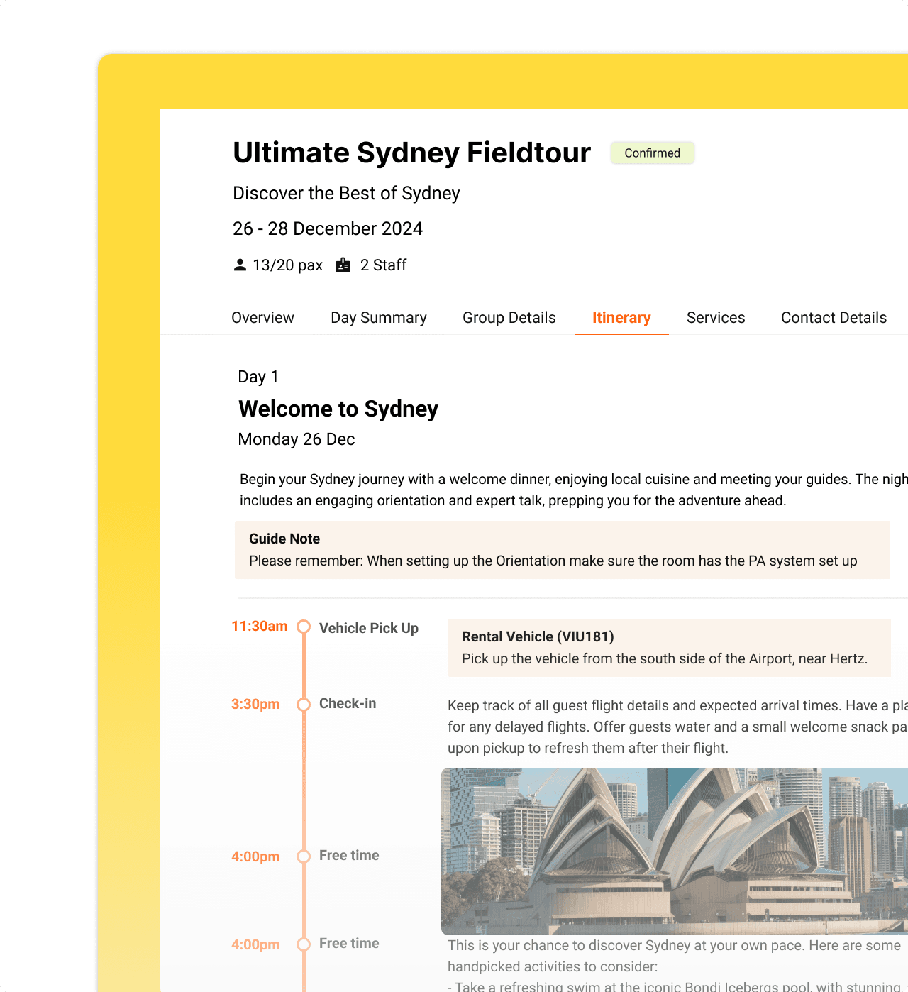 Comprehensive guide notes can be added to all guide documents