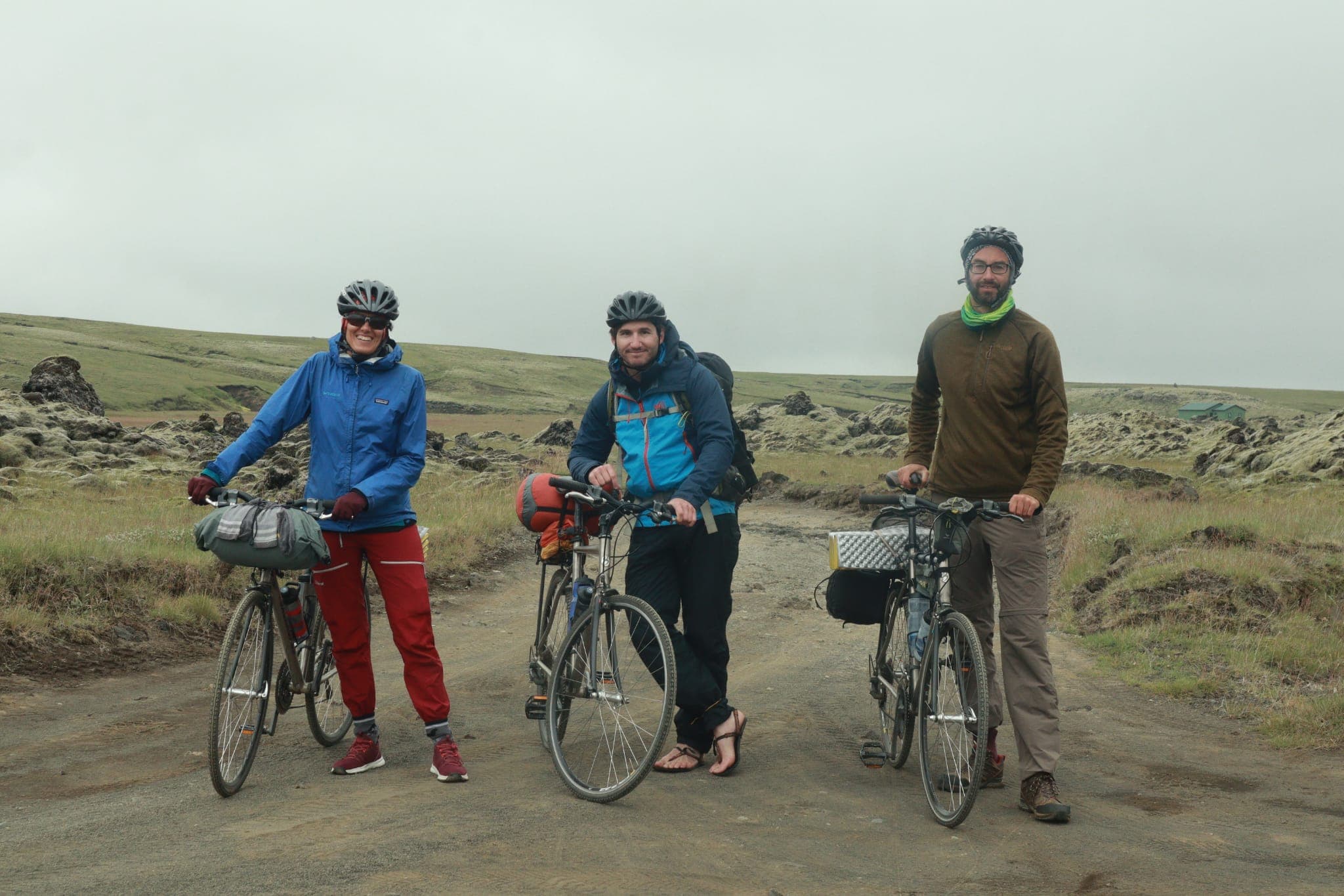 Charlie guiding a cycling tour though spanish mountains