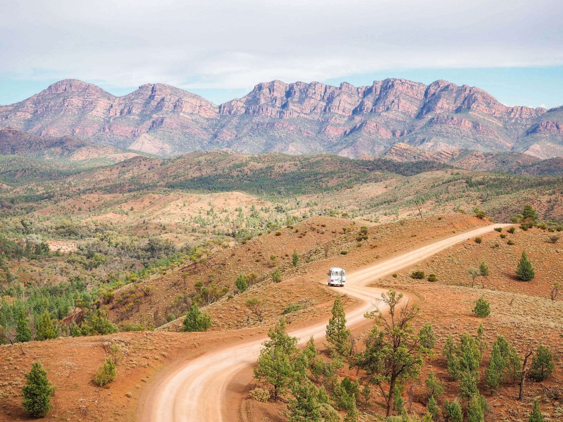 An Untamed Escapes adventure tour through the rugged beauty of the Flinders Ranges, South Australia